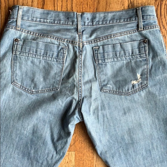 GAP Limited Edition Distressed Cropped Jeans - Picture 8 of 8